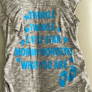 Twinkle twinkle Little star mommy wonders what you are gender reveal shirt